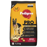 Pedigree PRO Adult Active Large Breed Expert Nutrition for Dog 18 Months Onwards Dry Dog Food